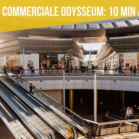 Amja Proche Clinique Saint-Roch Apt 3 Chambres 3 Salles De Bain Parking Gratuit Ideal Famille Groupe Coworking 10 Min Centre Ville 10 Min Plage 5 Min Sortie Autoroute Montpellier Eksteriør bilde